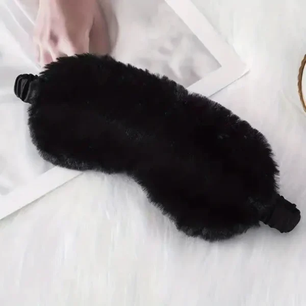 قناع نوم ناعم فائق النعومة - لون سادة، غطاء عين مقاوم للضوء ولطيف على البشرة للراحة العميقة وتخفيف التعب، مثالي للاستخدام اليومي والسفر