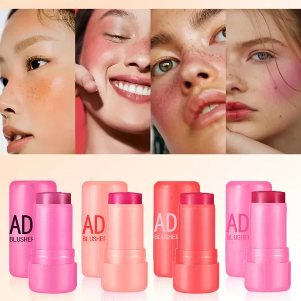 تنت جيلاتين الكوري مورد خدود متعدد الوان ماركة موردخدود طبيعي مناسب لجميع انواع البشرة