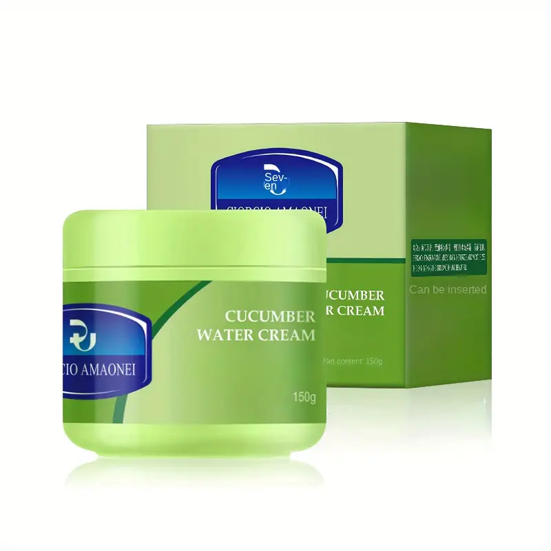 150 جرام العناية بالخيار ترطيب جمال البشرة كريم وجه 150 جرام مغذي تجديد ثبات ترطيب كريم الليل كريم نهاري - الصورة 2
