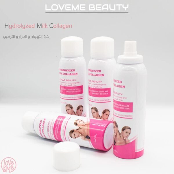 لوشن بخاخ سحري بالحليب لتبييض وترطيب البشرة من لافمي بيوتي