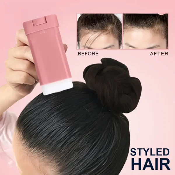 عصا شمع الشعر المعطرة بتلات الكرز، تدوم طويلاً، كريم تصفيف الشعر المتقصف، مع السكوالين النباتي