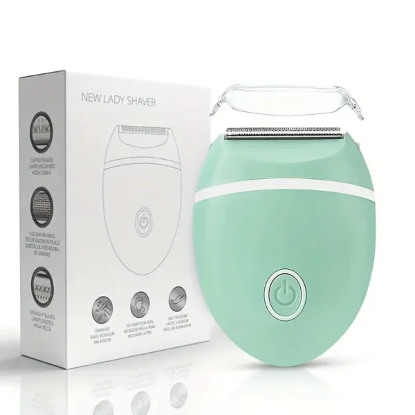 ماكينة حلاقة كهربائية للنساء ماكينة حلاقة كهربائية محمولة مع رأس قابل للفصل