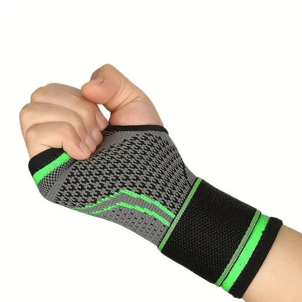 1 قطعة ضمادة رياضية قابلة للتعديل، مناسبة لتدريب القوة في الهواء الطلق، واللياقة البدنية، ورفع الأثقال