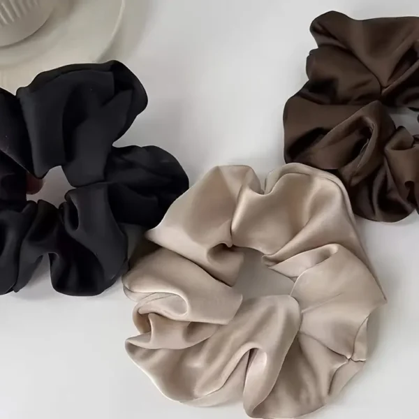 ثلاث قطع مشابك شعر بألوان صلبة مشابك شعر بأسلوب بسيط حلقات شعر أنيقة مشابك شعر للنساء