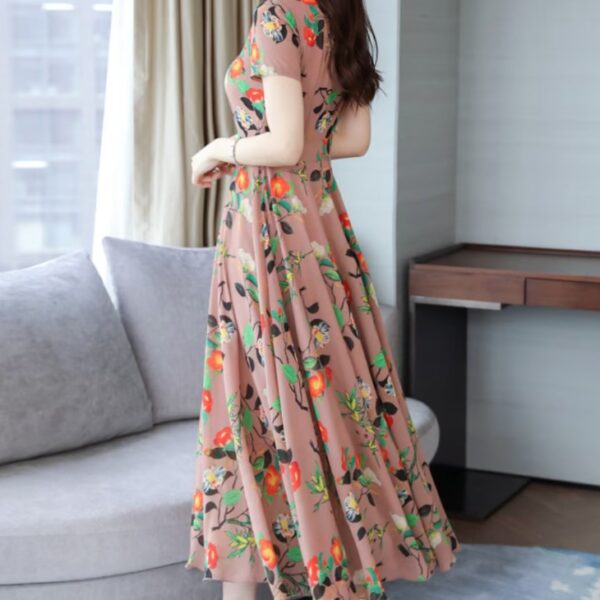 فساتين شاي نسائية بأكمام طويلة فستان جودة عاية وخامة ممتازة متعدد المقاسات