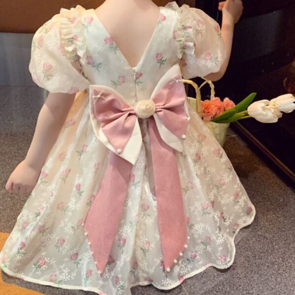 فستان للبنات من عمر 2 إلى 9 سنوات