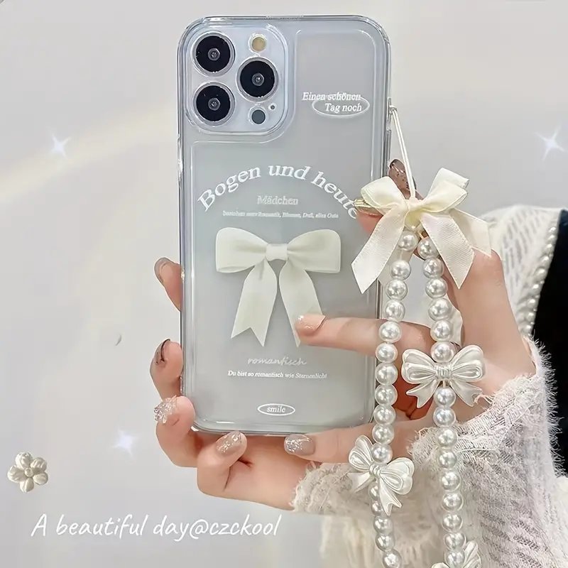 1 قطعة سلسلة تعليق الهاتف المحمول بفيونكة سوار الهاتف المحمول سلسلة تعليق الهاتف المحمول