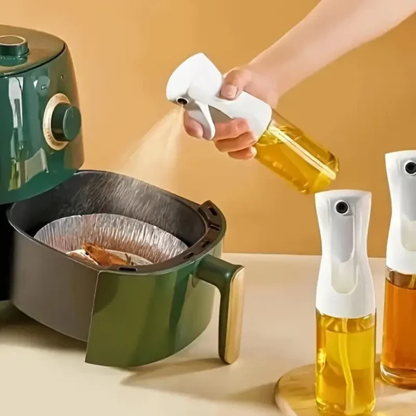 بخاخ زيت بلاستيكي 1 قطعة، موزع زيت مزدوج الاستخدام للصب والرش، حاوية تخزين زيت الزيتون مانعة للتسرب، أداة مطبخ وخبز، مادة آمنة للطعام