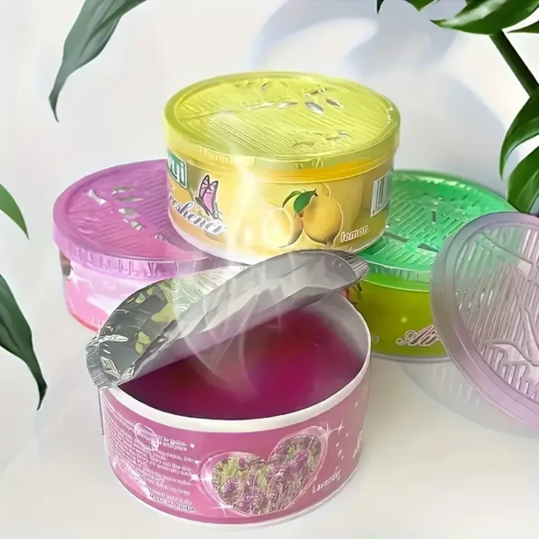 معطر هواء صلب برائحة الورد طويل الأمد - منقي الروائح للحمامات وغرف النوم، مثالي لديكور المنزل،